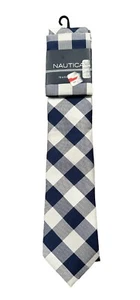NEW Nautica Mens Tie & Pocket Square Combo FREE Shipping - Picture 1 of 5