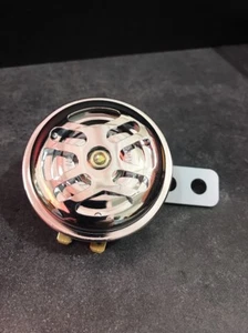 V-Twin Chrome 2.5” Horn 12V 4A 113dB 33-1230 - Picture 1 of 3