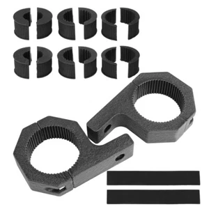 2x 2"inch 25-50mm Bullbar Pipe Mount Bracket Clamp LED Light Bar Holder Mounting - Picture 1 of 11