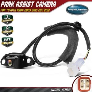 Rear View Back Up Park Assist Camera for Toyota RAV4 2009-2012 With Spare Tire - Picture 1 of 10