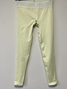 Ex GymShark Ladies Flex Low Rise Leggings Light Green Marl Size Small RRP £35 - Picture 1 of 6