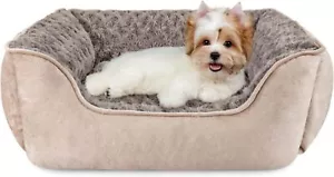 Rectangle Dog Bed for Large Medium Small Dogs Machine Washable Sleeping - Picture 1 of 6