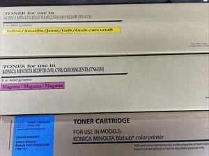 Konica Minolta Bizhub C451, C550, C650 Cartridges -- choose your color - Picture 1 of 1