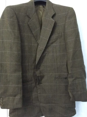 MEN GREEN LIGHT CHECK TWEED JACKET/BLAZER - Giacca Uomo  - Imagen 1 de 4