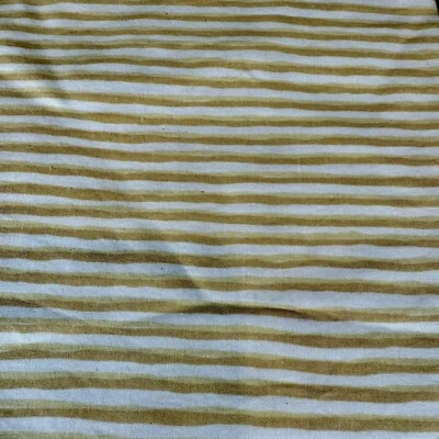 Tela Atelier Originals rayas amarillas 1 yarda 34” por 46”.  Tal cual Foto 1 de 4