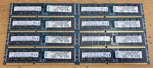 Hynix 8 x 16GB PC3-12800R 2Rx4 ECC Reg Server Memory HMT42GR7AFR4C-PB - Picture 1 of 1