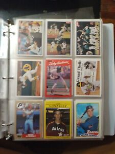 Lot Of 9 Vintage Baseball Cards