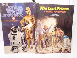 Vintage The Star Wars Storybook - Scholastic - TV 4466 & The Lost Prince 1985 - Picture 1 of 9