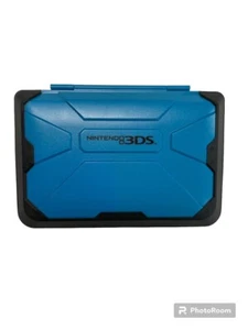 Nintendo 3DS Vault Case by Insignia - Bright Blue for 3DS or 3DSXL - Heavy Duty - Picture 1 of 4
