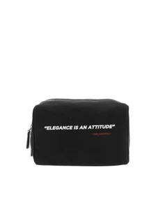 Karl Lagerfeld Legend Washbag " Elegance Is An Attitude ", Clutch Bag Unisex - Picture 1 of 3