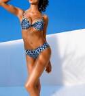 Bikini CLASS INTERNATIONAL Optimizer Bügel marine blau weiß E-Cup 38 40