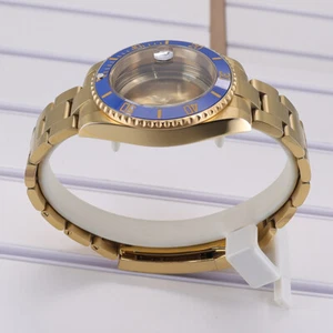 Para Nh35/36 8215 2824 Movimiento 40mm Caja Reloj Buzo Correa Ostra Cristal Zafiro - Imagen 1 de 29