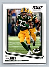 2018 Score #116 Aaron Jones Green Bay Packers Football Card