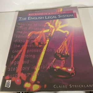 Key Issues in A-level Law: The English Legal System By C Strickland B30 - Imagen 1 de 5