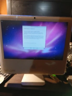 Apple iMac 17" A1173 Early 2006 C2D T2400 1GB RAM 160GB HDD ATI Radeon X1600 - Image 1 of 2