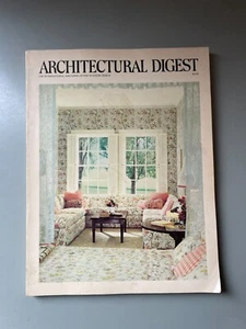 Architectural Digest Magazine June 1980 - vintage retro interiors - Picture 1 of 16