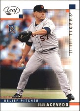 2003 Leaf Baseball #43 Juan Acevedo