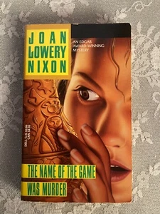 The Name of the Game is Murder by Joan Lowery Nixon 1993 PB Laurel Leaf - Picture 1 of 8