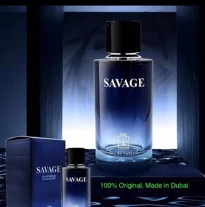 SAVAGE 100ML EDP BY KHALIS LUXURY PERFUME SPRAY FOR MEN LONG LASTING