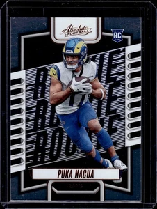 2023 Panini Absolute Puka Nacua #189 Orange Parallel Rookie - Bild 1 von 2
