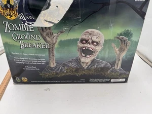 Spirit Halloween Zombie Ground Breaker 3 Piece Lawn Yard Decoration - Picture 1 of 11