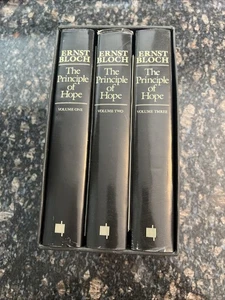 Ernst Bloch The Principle of Hope Three volume set 1st ed 1986 - Bild 1 von 13
