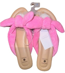 Damen-Sandalen Größe 7 Target Shade & Shore pink & hellbraun Flip-Flop Slipper neu mit Etikett - Bild 1 von 4