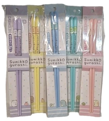 Kawaii Sumikkogurashi Stäbchen Chopsticks Essstäbchen aus Japan 5 Paar/Set - Bild 1 von 2