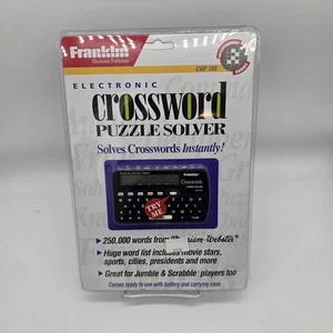 Franklin Electronic Crossword Puzzle Solver Vintage New In Package 1994 - Picture 1 of 3