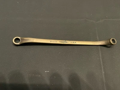 Llave de extremo de caja doble AMPCO W3109, tipo desplazado 5/16” x 3/8” aleación AL BR sin chispas Foto 1 de 4