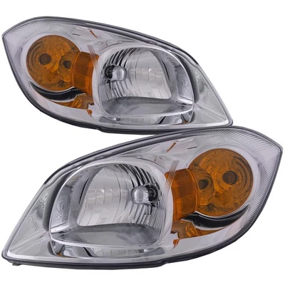 Headlights Left And Right Pair CAPA Certified For 2005-2009 Chevrolet Cobalt - Image 1 of 4