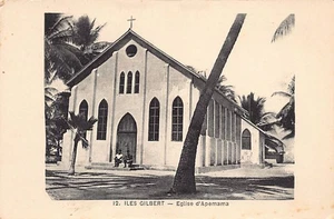 KIRIBATI Gilbert Islands - Apemama Church - Publ. F. Chapeau 12 - Picture 1 of 2
