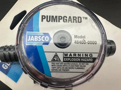Colador en línea Jabsco Pumpgard 3/4" barra (perfil bajo) 46400-0000 nuevo sellado Foto 1 de 4
