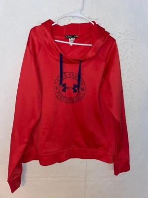 Sudadera con Capucha Under Armour Performance XL Unisex Rojo Naranja Polar Foto 1 de 4
