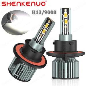 For Dodge Ram 1500 2500 3500 2007-2012 White LED Headlight High Low Beam Bulbs - Picture 1 of 12