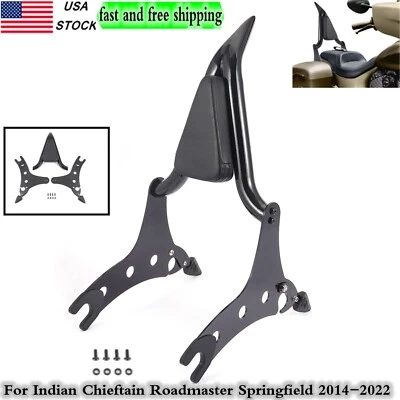 Rear Backrest For Indian Chieftain Roadmaste Springfield 14-22 Challenger 20-22 — 第 1/4 张图片