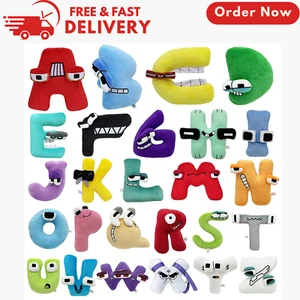 Alphabet Lore Plush Toys – Complete 26 Letter Set | Kawaii Anime Stuffed Dolls - Picture 1 of 27