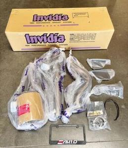 INVIDIA Full Titanium Race Catback Exhaust Muffler Delete for GR Corolla 23-25 - Picture 1 of 9