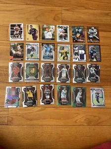 Sports Card Lot (24) Boxing, Soccer, Football Messi Mayweather Holos Jersey - Picture 1 of 13