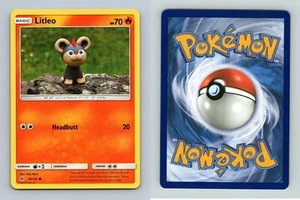 Litleo #18/131 Sun & Moon Forbidden Light Common Pokemon 2018 TCG Card - Picture 1 of 1