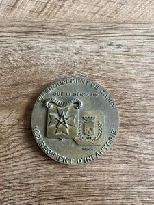 Medal Coin N406 37th Camp Regiment 122nd Infantry Regiment - Picture 1 of 2