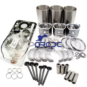 D905 Engine Rebuild Kit With Valve Overhaul Repair For KUBOTA Excavator Tractor - Picture 1 of 3