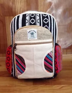 Mochila mediana de cáñamo - Imagen 1 de 10