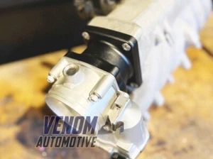 Venom Automotive 1JZ-GTE VVTI Bosch 74mm DBW Extended Throttle Body Adaptor - Picture 1 of 3