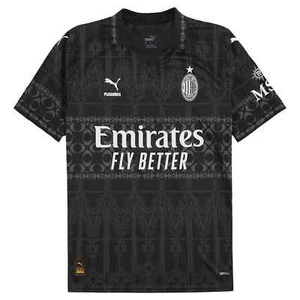 Puma JERSEY AC Milan Pleasures 2023 2024 Fourth Kit Dark Version Large - Picture 1 of 3