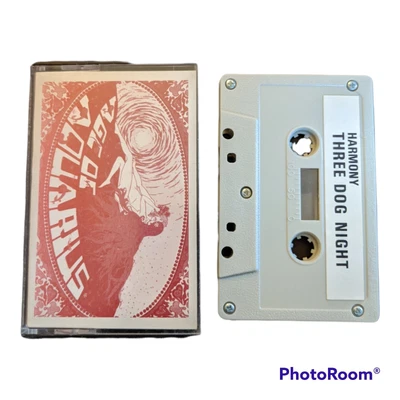 RARE Three Dog Night CASSETTE TAPE Harmony 1971 Age Of Aquarius Cover Art - Image 1 of 3