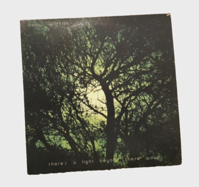 Nanci Griffith There's Light Beyond These Woods BF Deal 9 Inserts 70s LP Record - Image 1 of 4