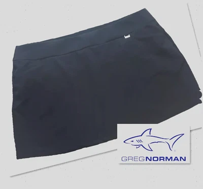 Greg Norman Women’s XXL Black Pull On - Skort Shorts under skirt Golf Tennis 2X - Image 1 of 4