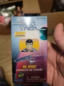 NEW TOYFARE WIZARD EXCLUSIVE STAR TREK MR. SPOCK ENVIRONMENTAL SUIT FIGURE! s157 - Picture 1 of 1