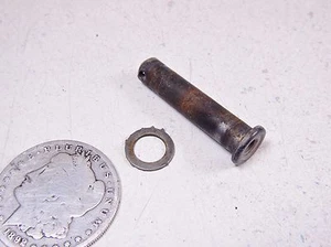 99 YAMAHA YZ125 RIGHT/LEFT SIDE FOOTPEG FOOT PEG STEP HINGE PIVOT PIN - Bild 1 von 3